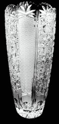 Broušená křišťálová váza - Výška 26cm