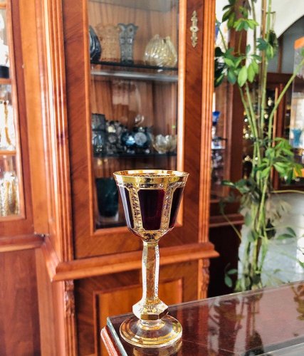 板式利口酒杯 - 一套2个 - 高度13厘米/50毫升
