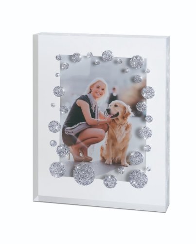Marco de fotos hecho con elementos SWAROVSKI® 13cmx9cm