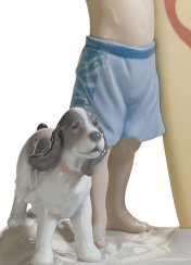 Surf's Up Boy Figurine