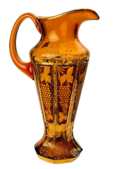 Barevně dekorovaný lištovaný džbán - Výška 30cm/1250ml