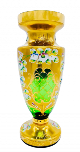 Váza zdobená vysokým smaltem - Výška 30cm