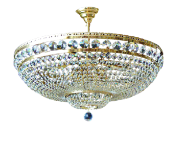 Basket type chandeliers - Height - 118cm