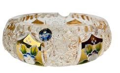 Broušený popelník - Výška 4cm / Průměr 13cm
