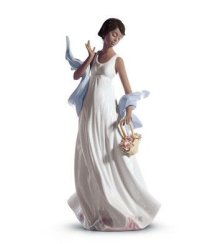 Winds of Romance Woman Figurine