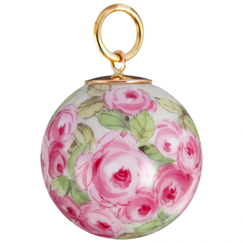 Porcelain Pendant BOULE ROSEGARDEN