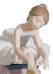 Little Ballerina I Girl Figurine