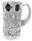 Jarra de cristal tallado - miniatura - Altura 7cm