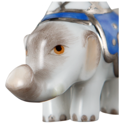 Animal Pendant Elephant Blue
