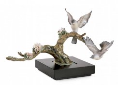 Forest Song Birds Sculpture