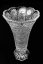 Jarrón de cristal tallado - Altura 25cm
