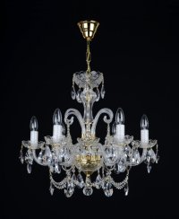 Křišťálový lustr 1030-6-S
