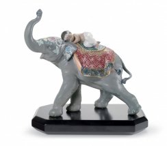 Jaipur Festival Elephant Figurine