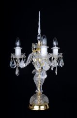 Crystal table lamp SE-0740-3-P