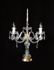 Crystal table lamp SE1740/2/S