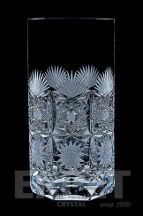Cut crystal Long drink glasses - set of 2pcs