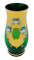 Vase decorated with high enamel - Height 16cm