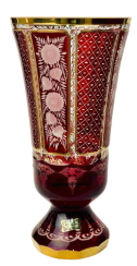 Paneled vase - Height 25cm