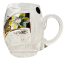 Broušená pozlacená sklenice na pivo - Výška 10cm/300ml