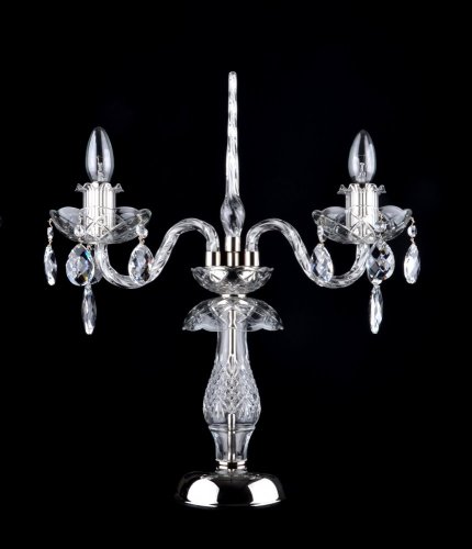 Křišťálová stolní lampa SE-2080-2-NK