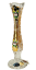 Broušená pozlacená váza - Výška 21cm