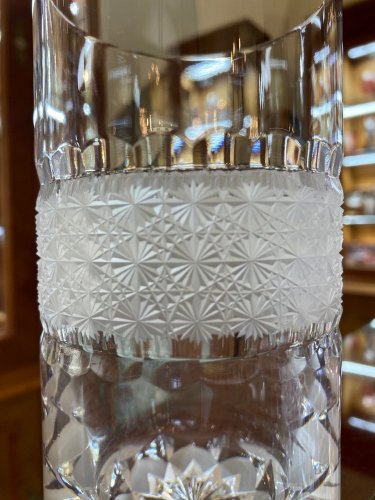 Luxury cut crystal glasses - set of 2pcs