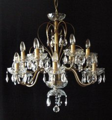 Crystal chandelier 5160-6+6-PT