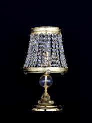 Lámpara de mesa de cristal SE-7470-1-S