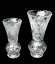 Broušená křišťálová váza - Výška 20cm