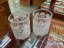 Copas de cristal tallado de lujo - juego de 2 piezas