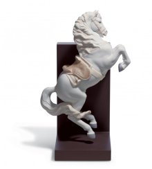 Horse on Courbette Figurine