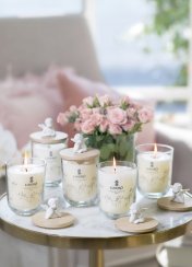 Thinking of You Candle. Gardens of Valencia Scent