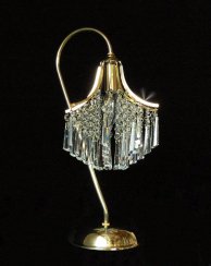 Lámpara de mesa de cristal SE-7260-1-H