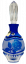 Color-cut crystal bottle for perfume - Výška 19cm