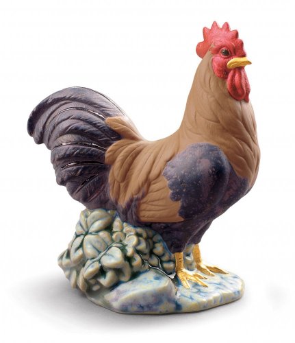The Rooster Figurine. Mini