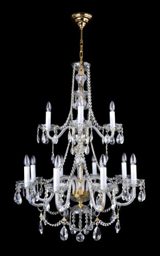 Crystal chandelier 2460-8+4-S