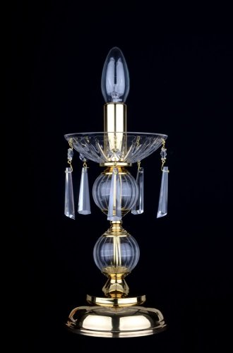 Křišťálová stolní lampa SE-0971-1-S