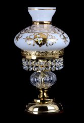 Lámpara de mesa de cristal SE-9250-1-SM
