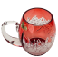 Broušený barevný půllitr - Výška 12cm/500ml